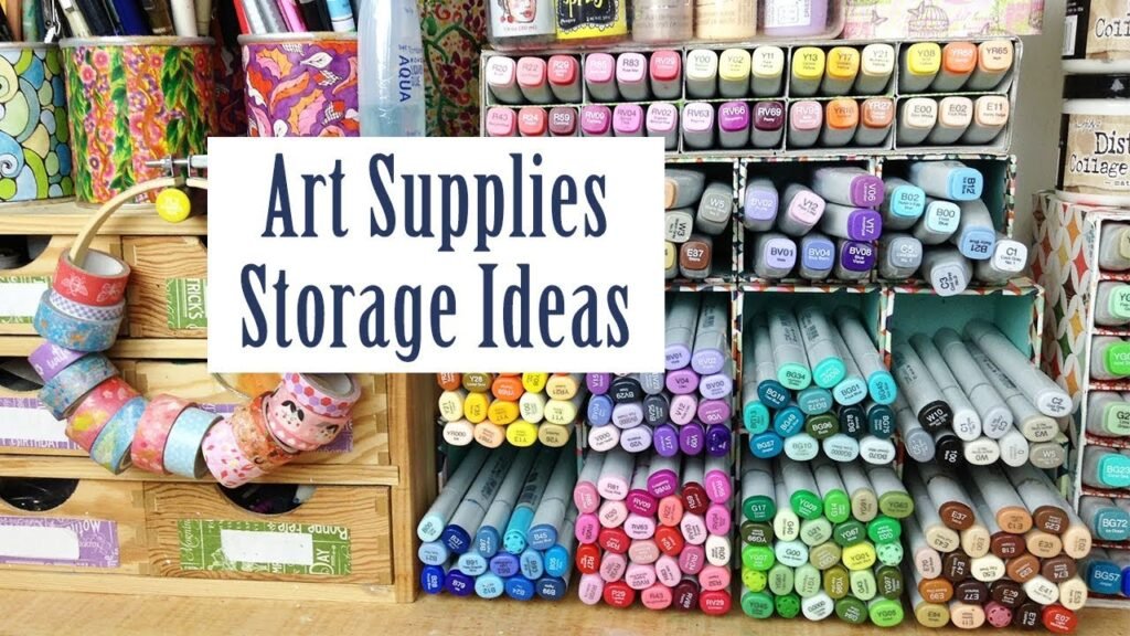 Best Storage Solutions for Art Accessories