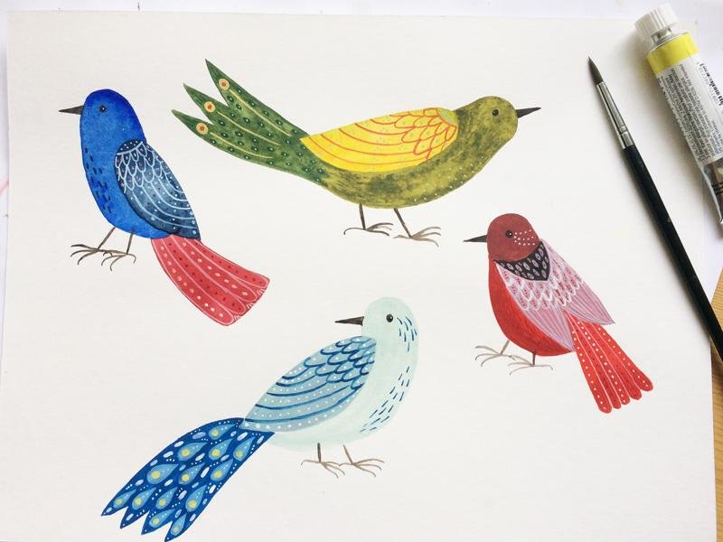 Best Tips for Painting Bird Patterns