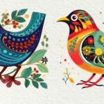 How to Create Bird Patterns for Scrapbooking