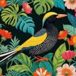 How to Mix Bird Patterns with Florals